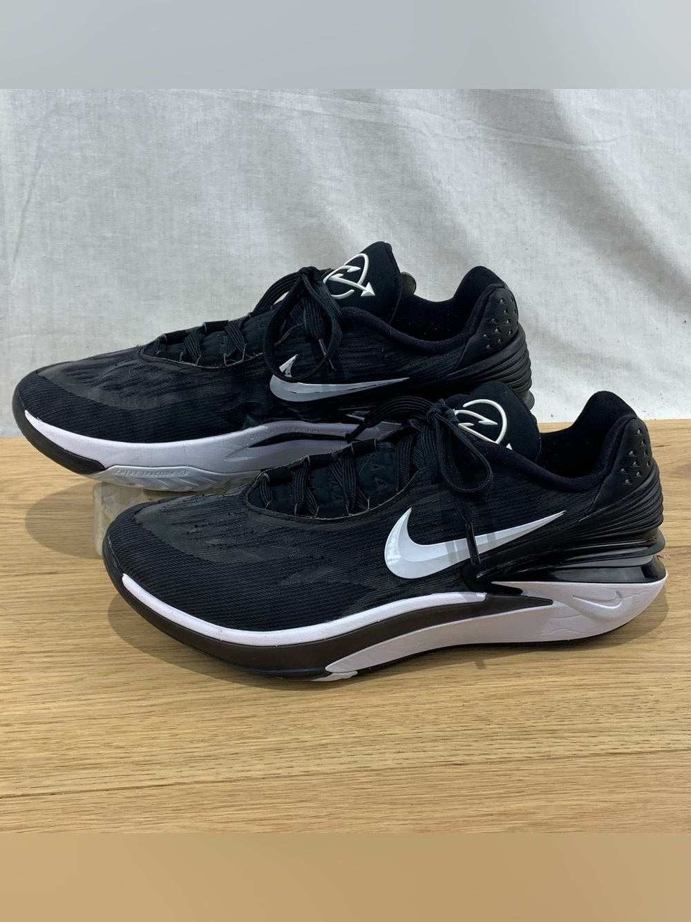 Nike Air Zoom GT Cut 2 TB Black White DJ6015-006 Men's Size 10 Basketball Shoes